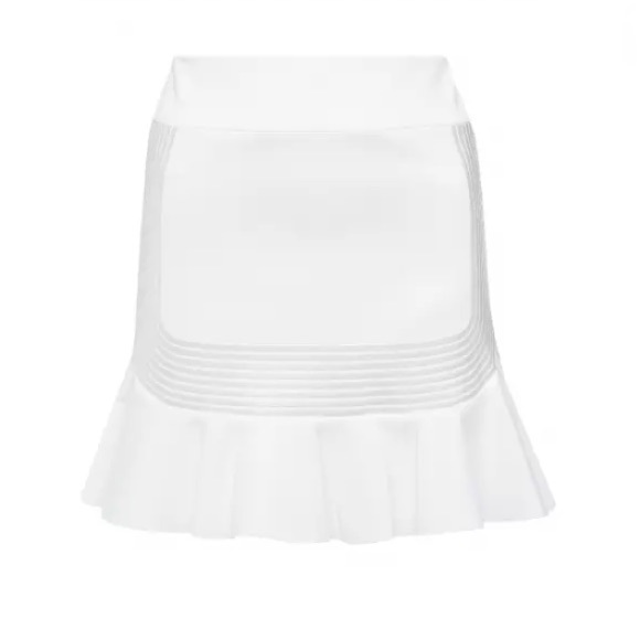 Robert Rodriguez Quorra Embroidery White Skirt 4 - Picture 1 of 6